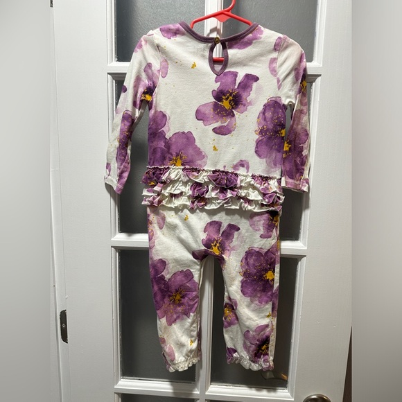 Burt’s Bees Floral Romper - Picture 6 of 6